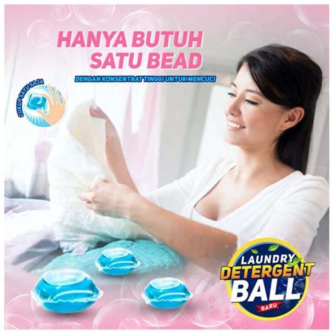 Jual Gel Laundry Detergent Ball Sabun Cuci Baju Antiseptik Laundry