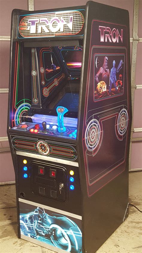 Tron Supercade From Original 80s Atari Video Arcade Game Etsy