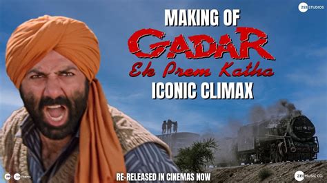 Making Of Gadar Ek Prem Kathas Iconic Climax BTS Re Released In