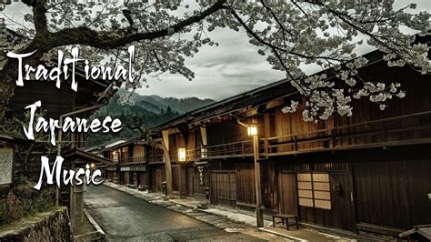 Traditional Japanese Music With Rain Sounds Japanese Flute Music For