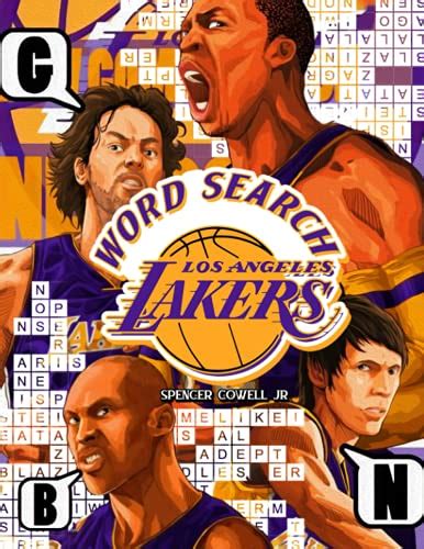 Los Angeles Lakers Word Search A Great Activity Can Help You Relax