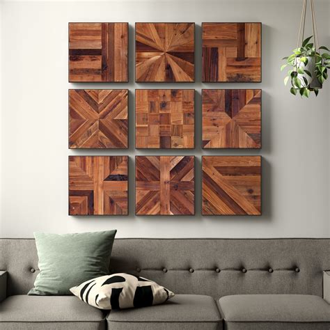 Loon Peak® Ted Piece Reclaimed Wood Wall Décor Set & Reviews | Wayfair