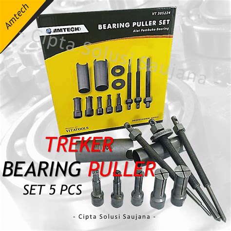 Jual Set Treker Bearing Puller Alat Pembuka Pelepas Laher Bering Cvt