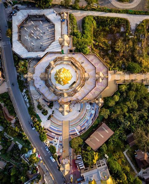 Aerial View Of Wat Phra That Pha Sorn Kaew Temple In Phetchabun