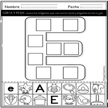 Las Vocales Hojas De Trabajo Spanish Worksheets By Bilingual Guerreros