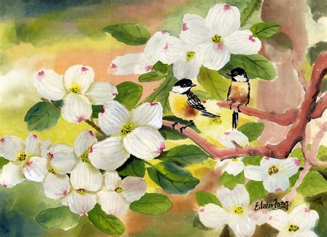 Painting Dogwood Flowers at PaintingValley.com | Explore collection of Painting Dogwood Flowers