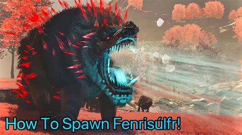 How To Spawn The Fenrir Boss In Ark Fjordur Ps Xbox Pc Youtube