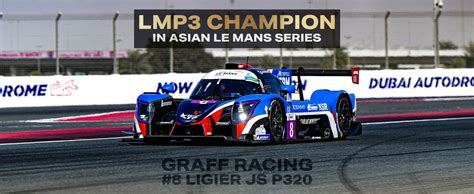 Asian Le Mans Series Graff Racing Gives The French Constructor Its