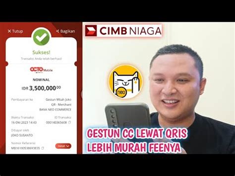 CARA MENCAIRKAN LIMIT KARTU KREDIT CIMB NIAGA TANPA JASA GESTUN YouTube