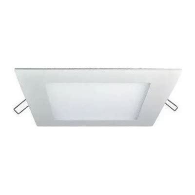 Luz Desing Spot Panel Led W Embutir Cuadrado Blanco Calidad Luz Desing