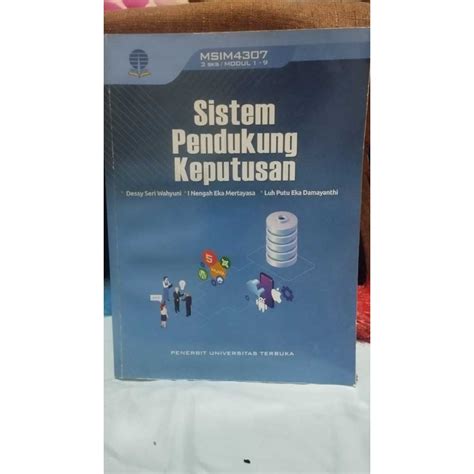 Jual Modul Ut Msim Sistem Pendukung Keputusan Shopee Indonesia