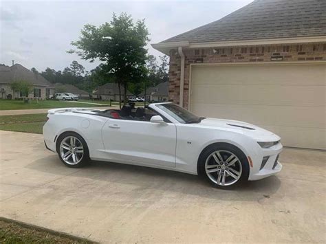 6th Gen White 2017 Chevrolet Camaro 2ss Automatic For Sale Camarocarplace