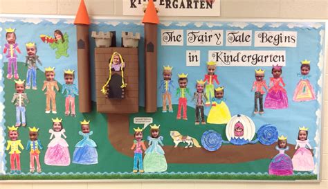 The Fairytale Begins In Kindergarten School Crafts Fairy Tale Theme