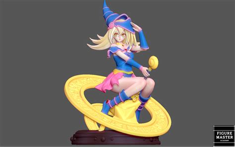 3d File Dark Magician Girl B Yu Gi Oh Anime Cute Character 3d Print 👧