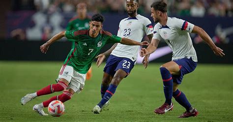 Alineaciones Estados Unidos Vs México Para La Semifinal De La Nations