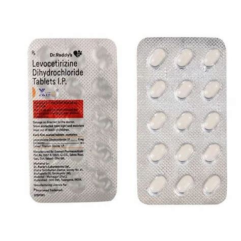 Levocetirizine Xyzal 5mg Tablet For Personal At Rs 140 Stripe In