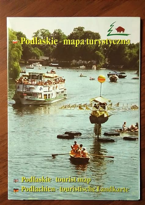 Woj Podlaskie Mapa Turystyczna Niska Cena Na Allegro Pl