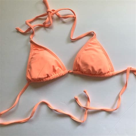 Tillys Full Tilt Triangle Bikini Top Gem