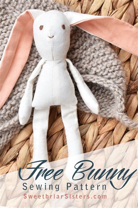 Mini Bunny Doll Free Sewing Pattern Sweetbriar Sisters Doll