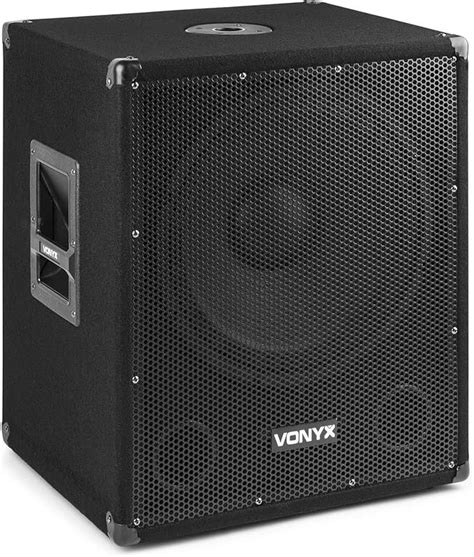 Vonyx Smwba Mp Caisson De Basse Amplifi W Subwoofer Bi