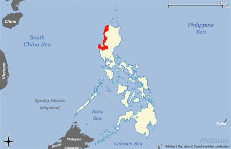 Philippine Map Region 1