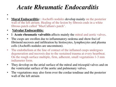 Ppt Rheumatic Heart Diseases Powerpoint Presentation Free Download