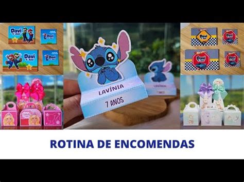 Porque Estou Sozinha Rotina De Encomenda Youtube