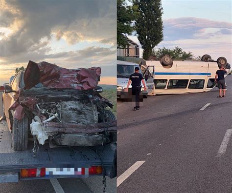 Grav accident rutier în apropierea localității Cojușna din raionul