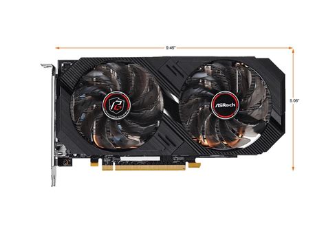 ASRock Phantom Gaming Elite Radeon RX 580 Video Card RX580 PGE 8G