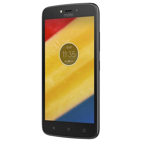 Smartphone Moto C Plus Xt Quad Core Android Tela Gb Mp