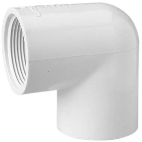 Lasco 1 1 2 In 90 Degree Pvc Sch 40 Elbow At