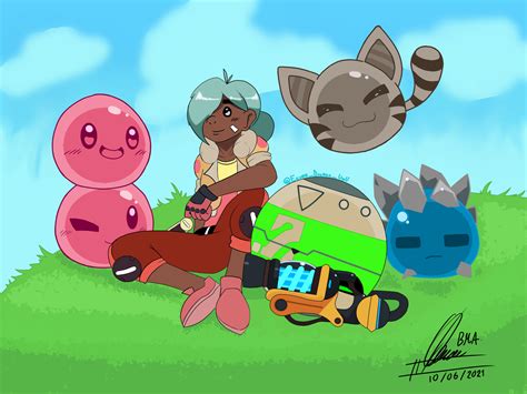 Slime Rancher Fan Art Full Bmart Illustrations Art Street