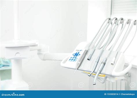 Set of Professional Equipment in Dentist`s Office Stock Photo - Image ...