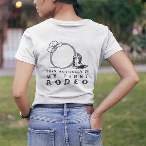 This Actually Is My First Rodeo Hat Etsy