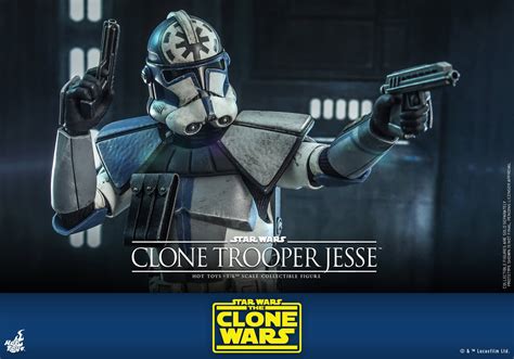 Star Wars Clone Trooper Jesse Returns With New 1 6 Hot Toys Figure