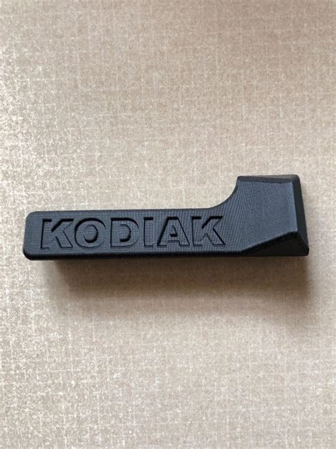 Brass Deflector For A Gen 1 Kodiak Defence Wk180 C Rifle Smooth Pyramid V4 Edition