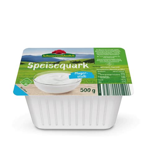 Speisequark G Packung Schwarzwaldmilch