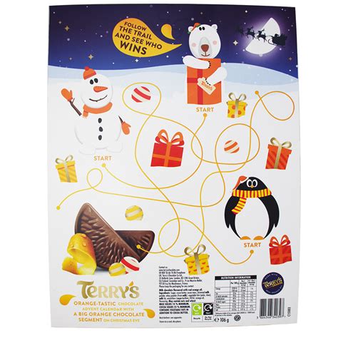 Terrys Chocolate Orange Advent Calendar Candy Funhouse Us