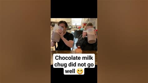 Chugging Near A Gallon Of Chocolate Milk Challenge Chocolate Funny