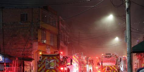 Se Reporta Grave Incendio En La Estancia Ciudad Bolívar En Bogotá