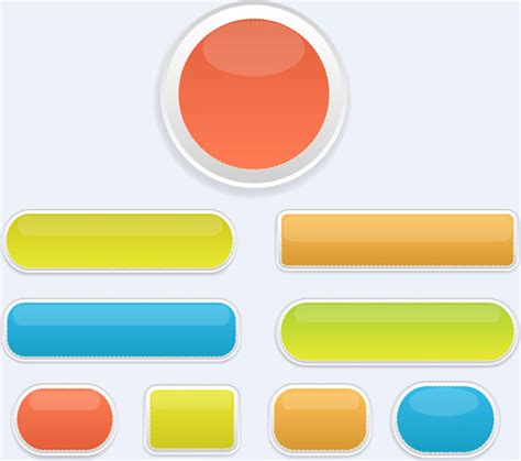 Blue glossy buttons free vector download (9,529 Free vector) for ...