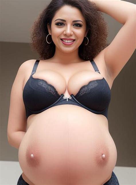 AI Porn Image Of 30 40 Years Old Blue Indian Curly Huge Boobs Milf