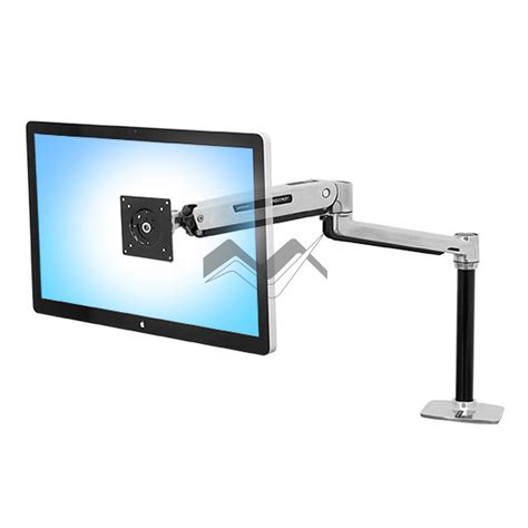 Ergotron LX Sit Stand Desk Mount LCD Arm Desk Mount