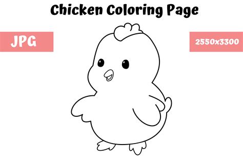 Chicken Coloring Pages