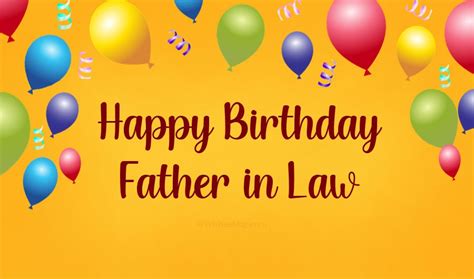 70 Best Birthday Wishes For Father In Law Wishesmsg