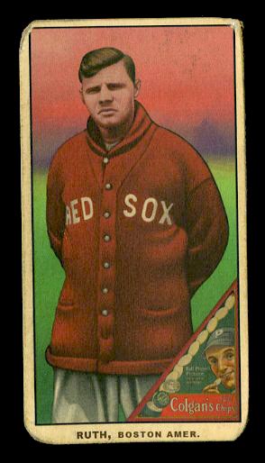 Colgans Chips Babe Ruth At Auction One Of Only Six Made Helmar