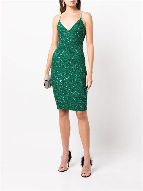 Retrofete Billie Sequin Embellished Midi Dress Farfetch