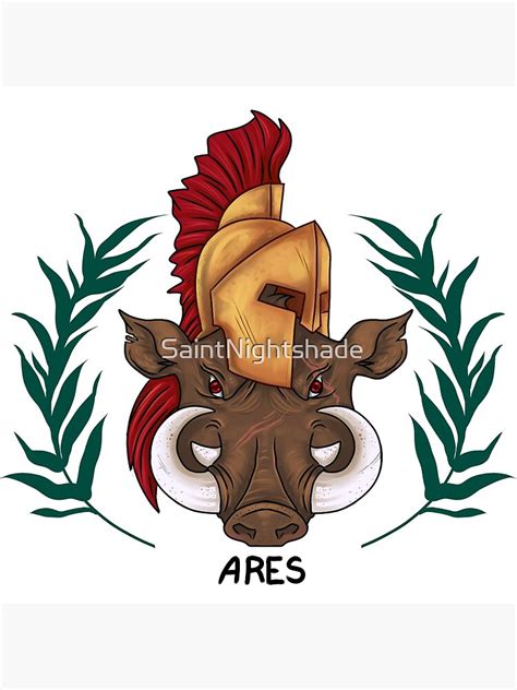 "Ares Inspired Cabin Symbol" Art Print for Sale by SaintNightshade ...