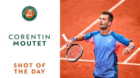 Shot Of The Day Corentin Moutet Roland Garros Youtube