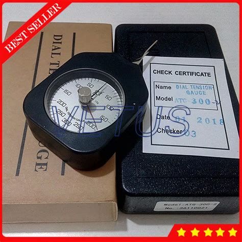 Atg 300 2 Peak Hold 300g Dial Tension Meter Gauge Double Pointers